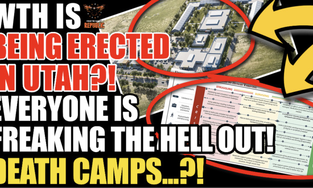 WTH Is Being Erected In Utah?! Everyone’s Freaking Out! Death Camps? 